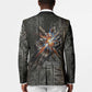 Egypt Kek and Kauket Blazer Ancient Void Theme with Frog and Serpent Duality
