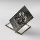 Egypt Kek and Kauket Canvas Wall Art Ancient Void Theme with Frog and Serpent Duality