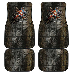 Egypt Kek and Kauket Car Mats Ancient Void Theme with Frog and Serpent Duality