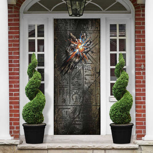 Egypt Kek and Kauket Door Cover Ancient Void Theme with Frog and Serpent Duality