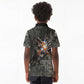 Egypt Kek and Kauket Kid Polo Shirt Ancient Void Theme with Frog and Serpent Duality