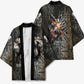 Egypt Kek and Kauket Kimono Ancient Void Theme with Frog and Serpent Duality