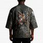Egypt Kek and Kauket Kimono Ancient Void Theme with Frog and Serpent Duality
