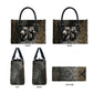 Egypt Kek and Kauket Leather Bag Ancient Void Theme with Frog and Serpent Duality