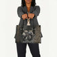 Egypt Kek and Kauket Leather Bag Ancient Void Theme with Frog and Serpent Duality