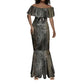 Egypt Kek and Kauket Mermaid Dress Ancient Void Theme with Frog and Serpent Duality