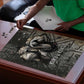 Egypt Kek and Kauket Puzzle Ancient Void Theme with Frog and Serpent Duality