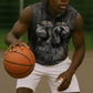 Egypt Kek and Kauket Sleeveless Zip Hoodie Ancient Void Theme with Frog and Serpent Duality
