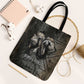 Egypt Kek and Kauket Tote Bag Ancient Void Theme with Frog and Serpent Duality