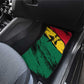 Afro Ghana Lion Car Mats Star Grunge Style