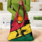 Afro Ghana Lion Grocery Bag Star Grunge Style