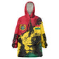 Afro Ghana Lion Kid Wearable Blanket Hoodie Star Grunge Style