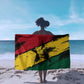 Afro Ghana Lion Sarong Star Grunge Style