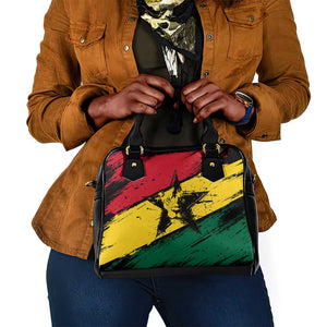 Afro Ghana Lion Shoulder Handbag Star Grunge Style