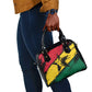 Afro Ghana Lion Shoulder Handbag Star Grunge Style