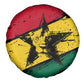 Afro Ghana Lion Spare Tire Cover Star Grunge Style