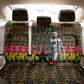 Kwame Nkrumah Ghana Back Car Seat Cover Kente Pattern African