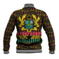 Kwame Nkrumah Ghana Baseball Jacket Kente Pattern African