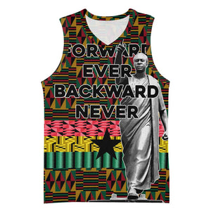 Kwame Nkrumah Ghana Basketball Jersey Kente Pattern African - African Pride