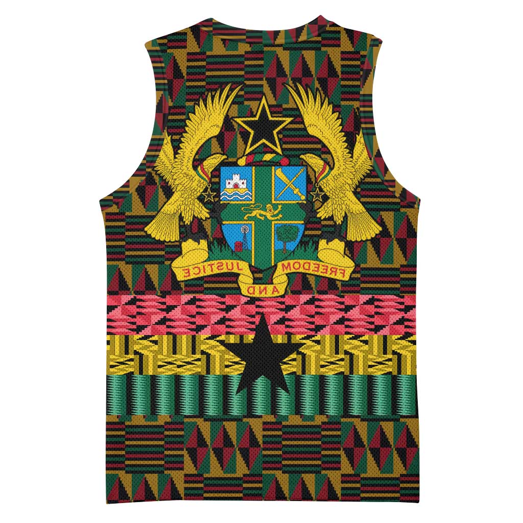 Kwame Nkrumah Ghana Basketball Jersey Kente Pattern African - African Pride