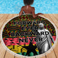 Kwame Nkrumah Ghana Beach Blanket Kente Pattern African