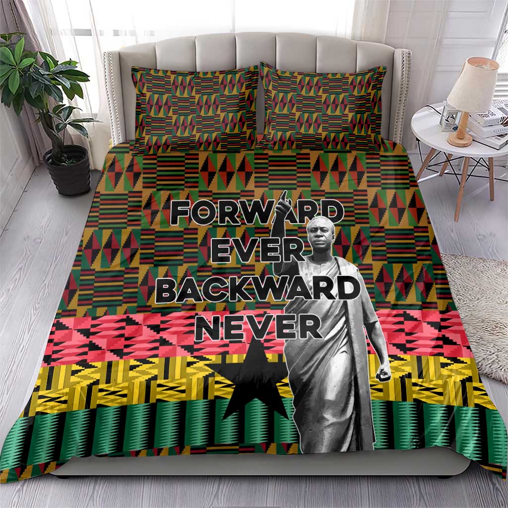 Kwame Nkrumah Ghana Bedding Set Kente Pattern African