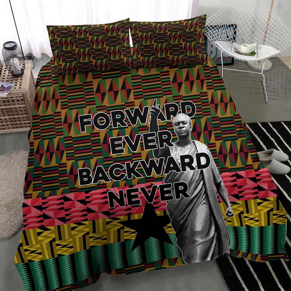 Kwame Nkrumah Ghana Bedding Set Kente Pattern African