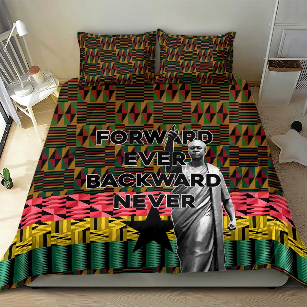 Kwame Nkrumah Ghana Bedding Set Kente Pattern African