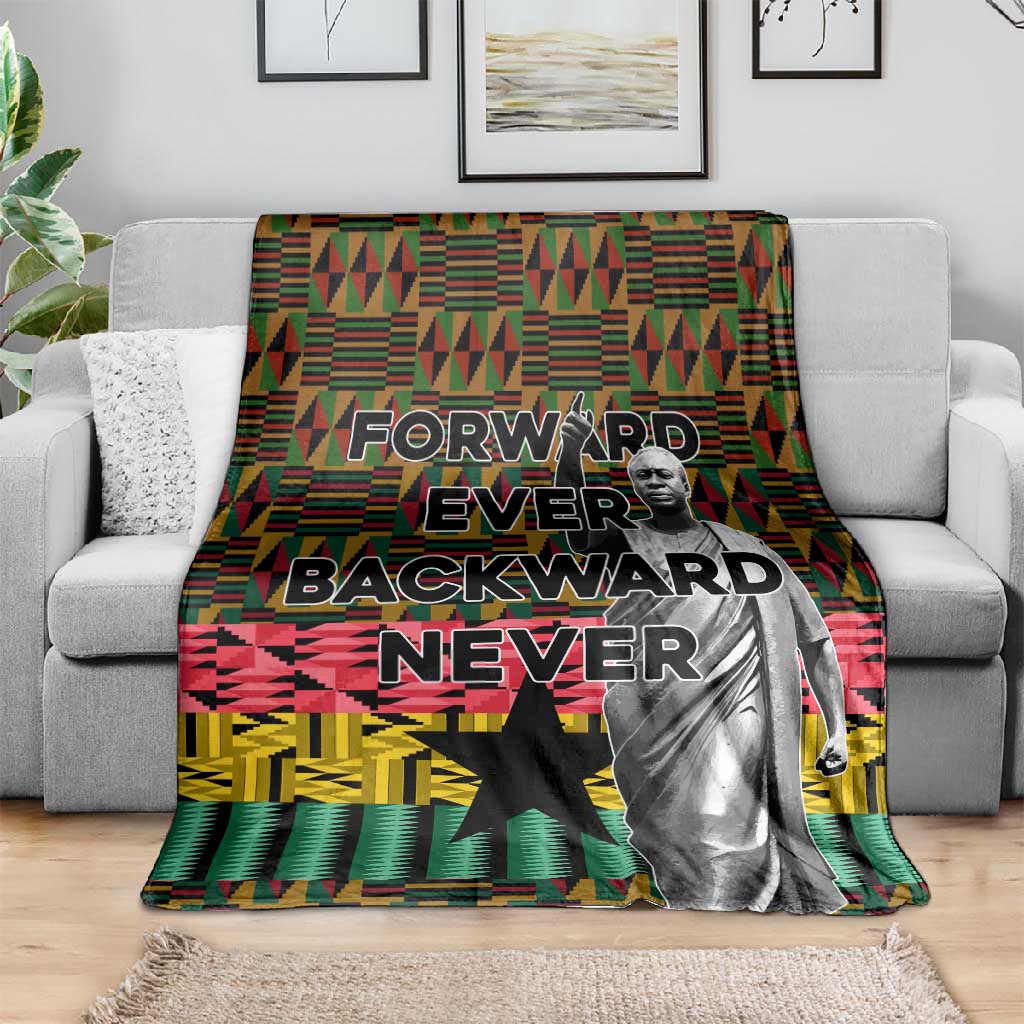 Kwame Nkrumah Ghana Blanket Kente Pattern African