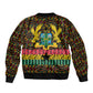 Kwame Nkrumah Ghana Bomber Jacket Kente Pattern African
