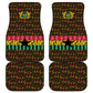 Kwame Nkrumah Ghana Car Mats Kente Pattern African
