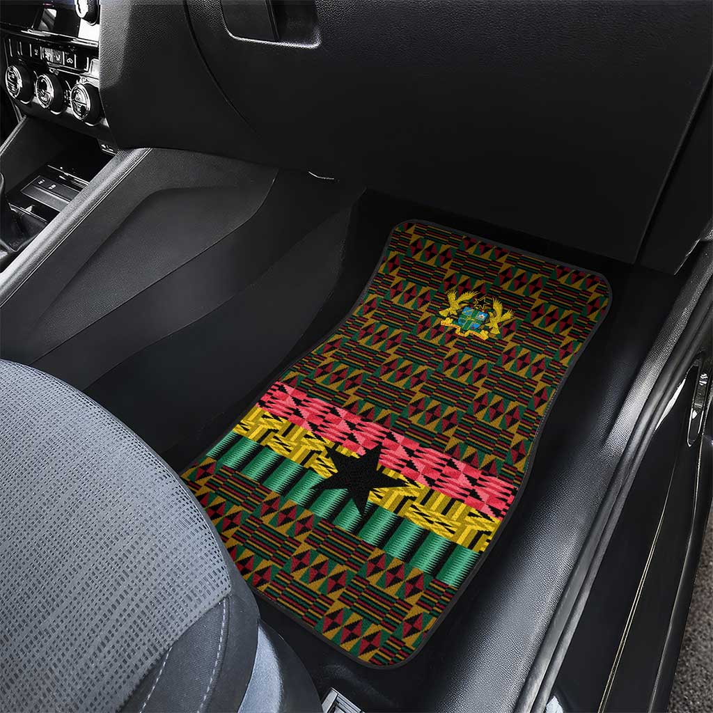 Kwame Nkrumah Ghana Car Mats Kente Pattern African