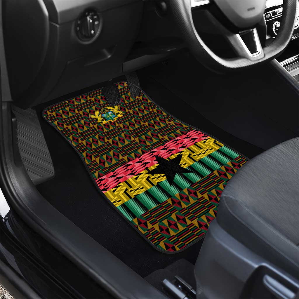 Kwame Nkrumah Ghana Car Mats Kente Pattern African
