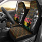 Kwame Nkrumah Ghana Car Seat Cover Kente Pattern African