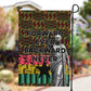 Kwame Nkrumah Ghana Garden Flag Kente Pattern African