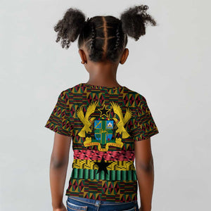 Kwame Nkrumah Ghana Kid T shirt Kente Pattern African