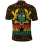 Kwame Nkrumah Ghana Polo Shirt Kente Pattern African