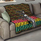 Kwame Nkrumah Ghana Quilt Kente Pattern African