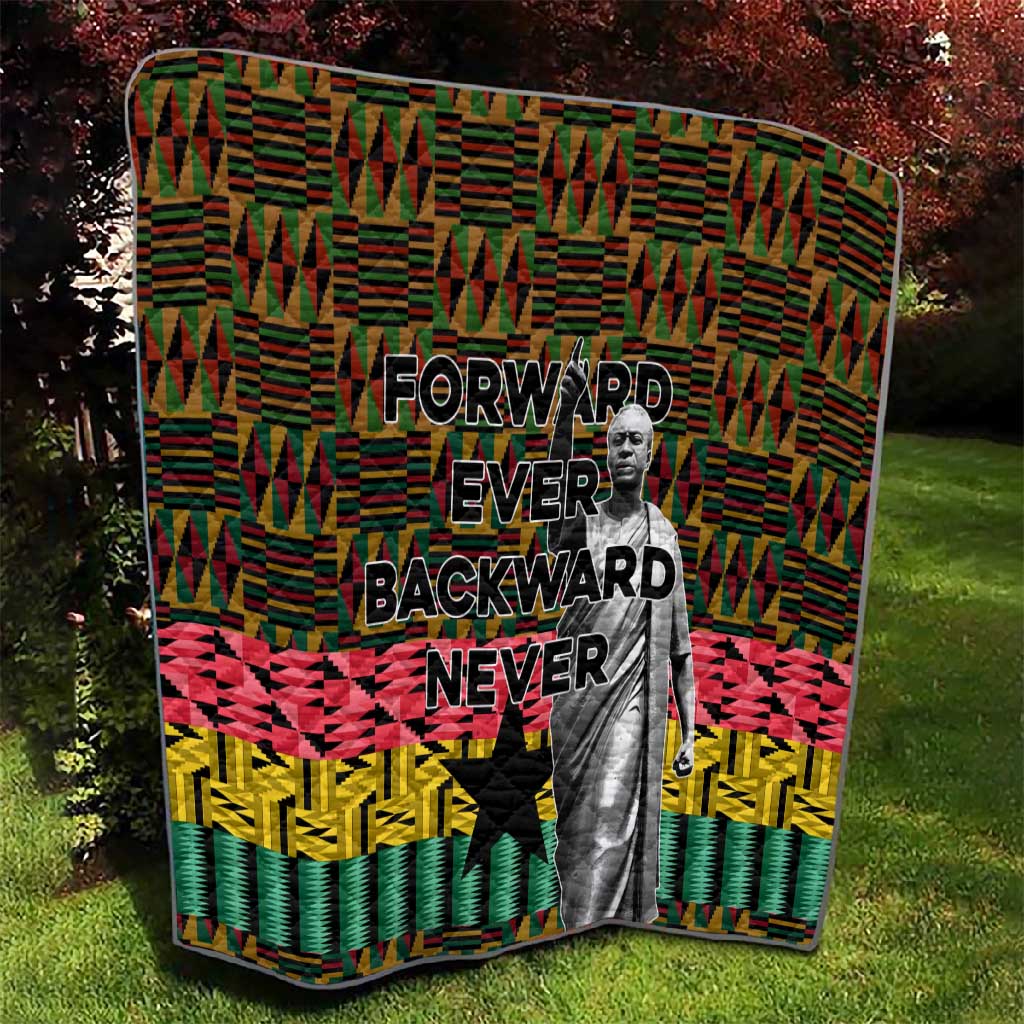 Kwame Nkrumah Ghana Quilt Kente Pattern African
