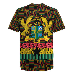 Kwame Nkrumah Ghana Rugby Jersey Kente Pattern African