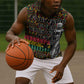 Kwame Nkrumah Ghana Sleeveless Hoodie Kente Pattern African - African Pride