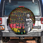 Kwame Nkrumah Ghana Spare Tire Cover Kente Pattern African