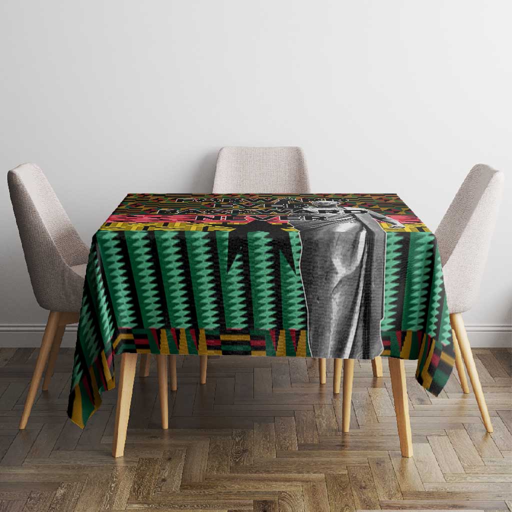 Kwame Nkrumah Ghana Tablecloth Kente Pattern African