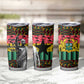 Kwame Nkrumah Ghana Tumbler Cup Kente Pattern African
