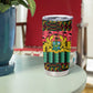 Kwame Nkrumah Ghana Tumbler Cup Kente Pattern African