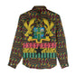 Kwame Nkrumah Ghana Women Casual Shirt Kente Pattern African