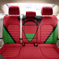 Malawi Back Car Seat Cover Flag Colors Blended with National Emblem