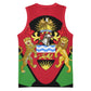 Malawi Basketball Jersey Flag Colors Blended with National Emblem - African Pride