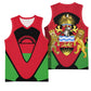 Malawi Basketball Jersey Flag Colors Blended with National Emblem - African Pride
