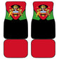 Malawi Car Mats Flag Colors Blended with National Emblem